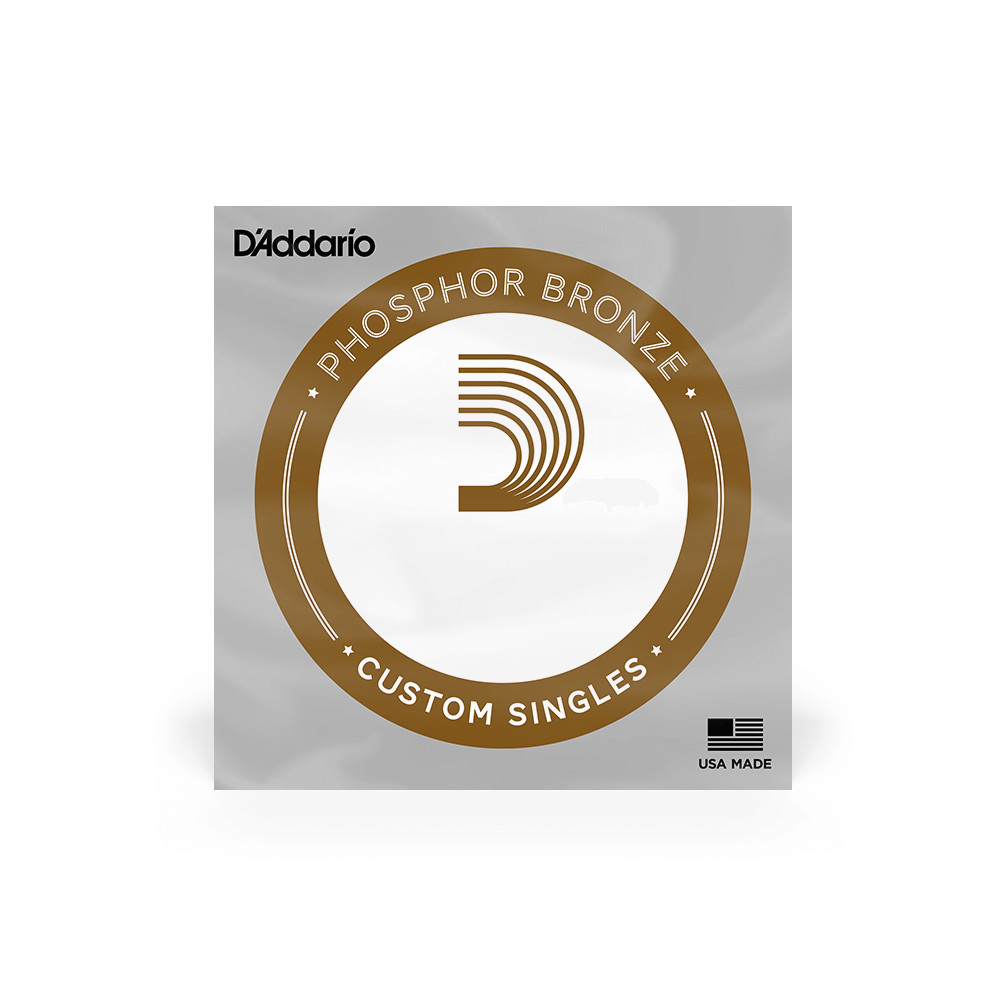 DADDARIO Einzelsaite 024 Акустическая гитара из люминофорной бронзы