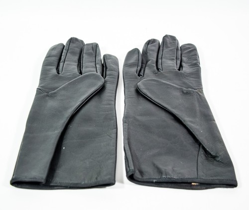 Guantes de cuero negros con peso Dave Larker talla M 1 par usados - Imagen 3 de 4