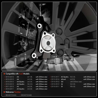 Front Right Steering Knuckle for Audi A4 Quattro Q5 S4 2010-2012