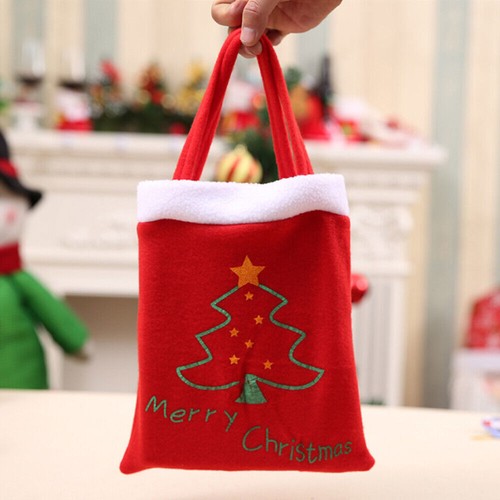 5 Stück Weihnachtsgeschenktüten süße Weihnachtsmannhose Christbaumschmuck Bonbontüte - Bild 2 von 15