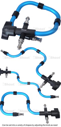 Kameraschiene Blitzhalter Auslegerarm Gelenkarm für Manfrotto MA050A Snake Arm - Picture 3 of 6