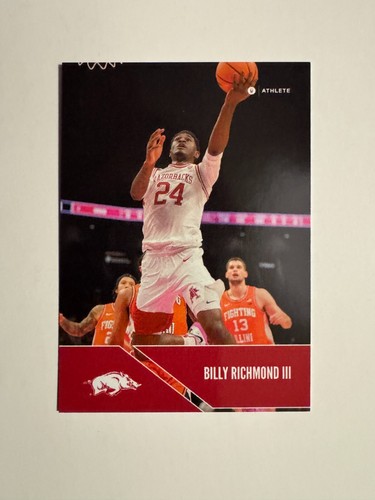 2024-25 Onit ARKANSAS RAZORBACKS basketball singles - choose from list - Picture 4 of 38