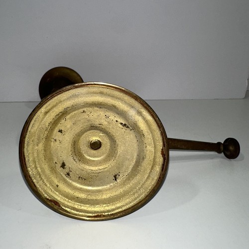 2 Vintage MCM Kerzenständer Messing Hornform - Bild 8 von 14
