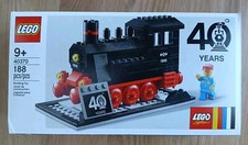 LEGO Promotional: Lego Trains 40th Anniversary Set (40370) New 7 factoryt Sealed