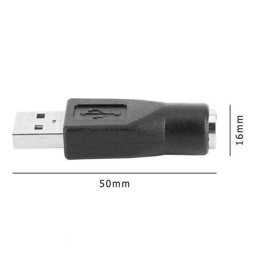 10PCS PS/2 Female to USB Male Converter Connector Adapter for PC Mouses USA - Picture 4 of 12