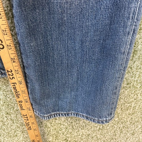 Lucky Brand Jeans Men 33x30 Blue 361 Vintage Straight Well Worn Stained Workwear - Picture 7 of 14