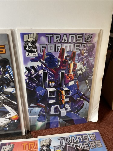 Lote de cómics de Transformers 1-6 con variantes ejecutados por DW - Imagen 5 de 9