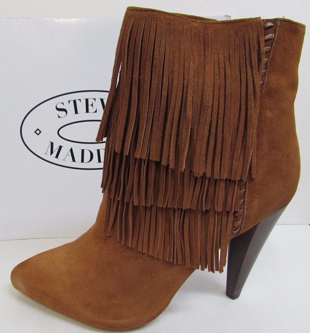 Steve Madden Größe 6.5 Braun Leder Ankle Stiefel New Damenschuhe Schuhes Steve Madden Größe 6.5 Braun Leder Ankle Stiefel New Damenschuhe Schuhes
