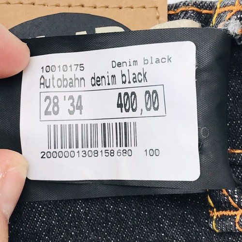 CHEAP MONDAY AUTOBAHN Women Black Regular Straight Fit Jeans W28 L34 - Picture 11 of 11