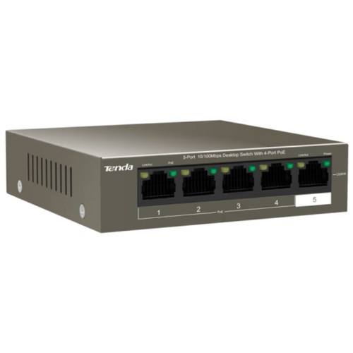 TEF1105P-4-63W 5 port 100M Network Switches PoE power supply switch network - Picture 4 of 5