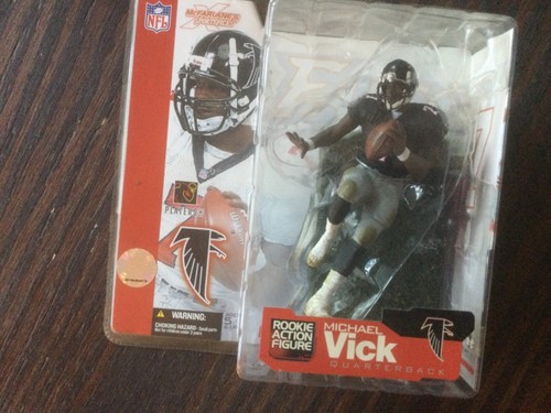 2001 Bowman's Best RC AUTO Issue Michael Vick #BB-MV Beckett 8/10 & McFarland - Picture 4 of 6