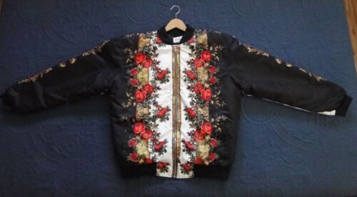 iamdope Gold Shine Bomber Jacket - Men's XXXL pre Owned I AM DOPE
