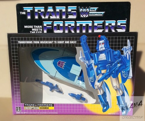 Transformers Reissue G1 SCOURGE MISB - Picture 1 of 8