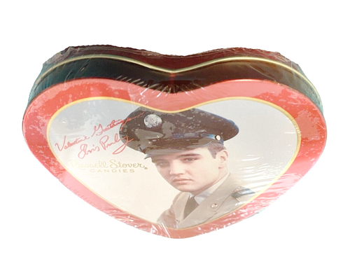 Russell Stover Herz Dose Elvis in the Army 1998 Kalender 2003 Color Boxed - Bild 2 von 6