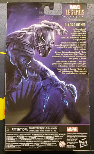 Marvel Legends - Figura de acción Black Panther Legacy, exclusiva de Walmart 2022 - Imagen 4 de 6