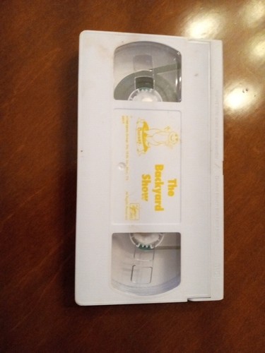 Barney - The Backyard Show (VHS, 1992) Rare White tape TAPE ONLY no Cover - Picture 1 of 3