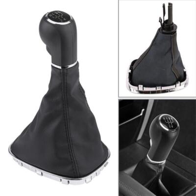 5-Speed Gear Shift Knob Gaitor Boot For Vauxhall Corsa D S07 Hatchback 2006-14