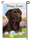 Labrador Retriever American Happy Easter Garden Flag