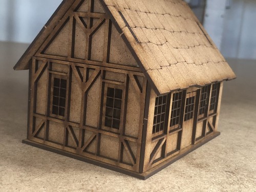 28mm Fantasy Tudor Style Small House T4A - Bild 10 von 12
