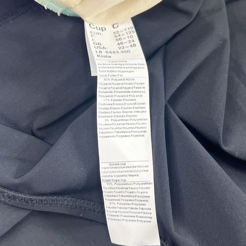 Anita Care Mastectomy Swimsuit Cup C Pockets Non Wired Padded US Size 22 New - Picture 6 of 7