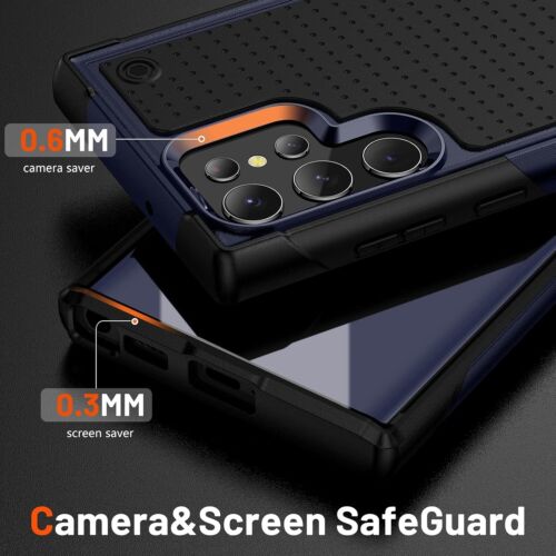 For Samsung Galaxy S24 Ultra Case w/ Military Grade Heavy Duty Protective Cover - Picture 3 of 9