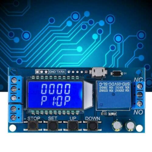 Zeitrelais Modul Verzögerungsrelais Delay Off Timer Relay 5V 12V 24V LCD Display - Bild 11 von 12