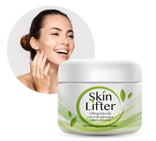 SKIN LIFTER Crema Viso Antirughe Antiage Idratante Rassodante Lifting ORIGINALE - Immagine 3 di 4