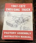 1967-1972 Chev/Gmc Truck Factory Assembly Instruction Manual