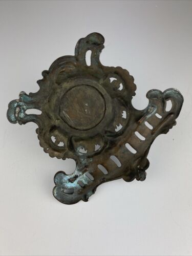 Tintenfass Inkwell Mohr Afrikaner Kopf Ablage Frankreich French Antik um 1900 - Bild 11 von 11