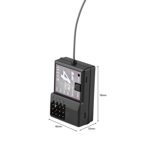 4CH  for GA-4H-TX  Remote Controller 1/8 1/10 1/16 1/32 P3G5 - Picture 6 of 7