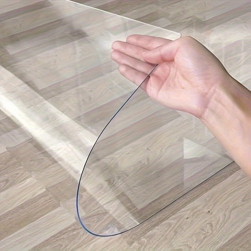 Clear Tablecloth, 1.5mm Thick Table Cover, Rectangle Table Protector - Picture 142 of 189