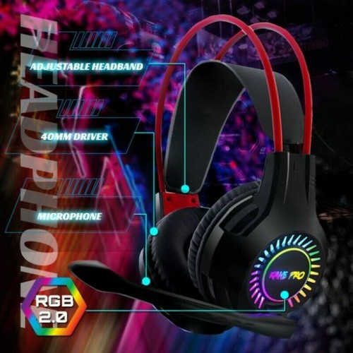 Gaming 4 in 1 keyboard, Headset, Mouse, Mat Starter Pack Set PC Console Kane Pro - Bild 6 von 6