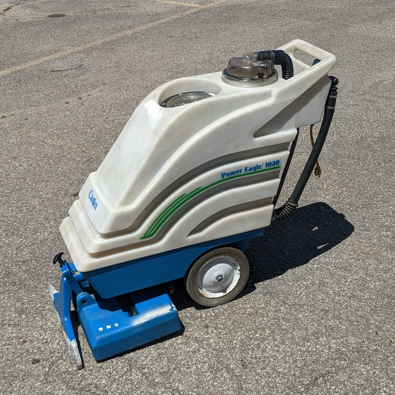 Castex Power Eagle 1000 Commercial Carpet Cleaner WORKING vacuum