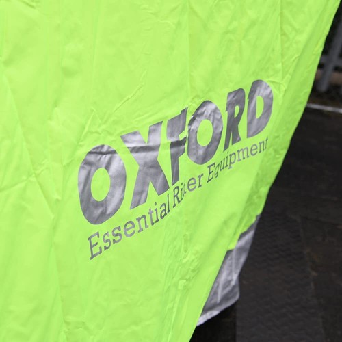 Oxford - Aquatex Outdoor Motorrad Schutzhülle (fluoreszierend gelb, groß) - Bild 4 von 6