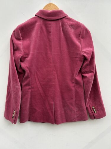 J Crew Velvet Parke Blazer 00 Rose Pink Jacket XS - Picture 6 of 6