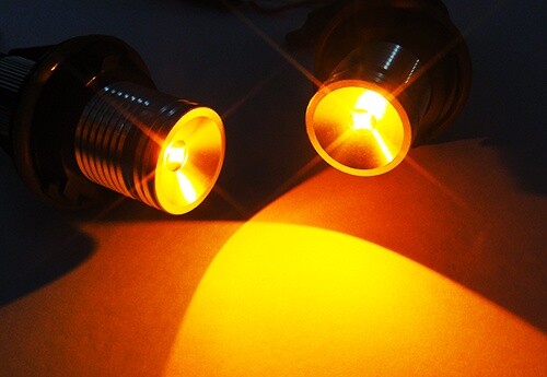 Kein Fehler Engel Auge Halo LED Glühbirne 10W gelb für BMW E39 E87 E60 E63 E53 X5 - Bild 6 von 12
