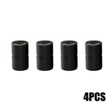 4x Aluminium Sport Logo Car Tire Valve Stem Caps Cover Car Exterior Accessories 