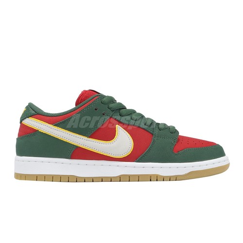 Nike SB Dunk Low Pro PRM Seattle Supersonics Men Unisex Casual Shoes FZ1287-300 - Picture 6 of 8