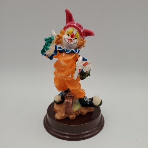 Lot Of 7 - K's Collection Clowns Multi-color Figurines 5"-6"T 'Clowning Around' - Picture 11 of 16