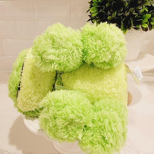 Melissa & Doug Green Meadow Medley Cute Stuffed Soft Froggy With Ribbit Sound - Picture 8 of 11