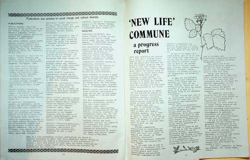 Communes 1972 rare magazine Journal Commune Movement radical politics - Picture 4 of 6