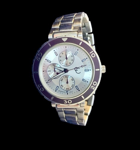 Reloj Hombre CC De Colección Acero Inoxidable Cuarzo Manecillas Luminosas Batería Nueva Funciona Muy bien - Imagen 6 de 9