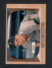 1955 Bowman #28 Dick Cole EX/EX+ Pirates 95044 