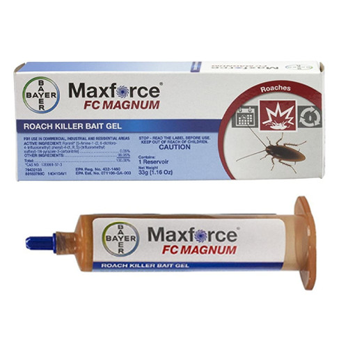 Maxforce FC Magnum Cockroach Killer Bait Gel American German Roaches One Tube
