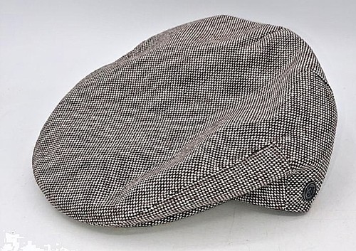 ✅New Jaxon & James Brown Marl Tweed Flat Cap Size Small BNWT✅