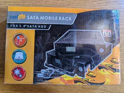 COOL GEAR LCD SATA Mobile Rack MXQ-SS-200 3,5" SERIAL ATA HDD - Bild 1 von 2