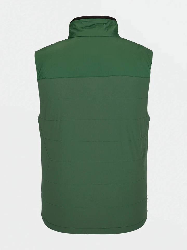 NWT MENS VOLCOM UTILITY PUFF SNOWBOARD VEST $260 L Military LAVALAN INSULATED - Image 3 of 4