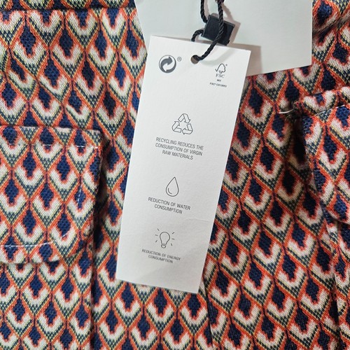 NWT - Zara Shorts Girls Size 13-14 Geometric Print Stretch - NEW - Picture 3 of 12