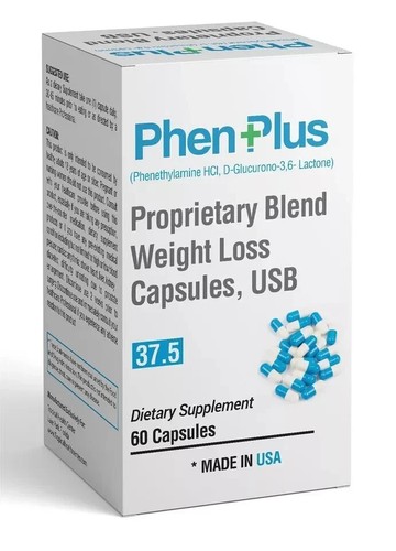 PhenPlus 37.5 Max strenght fat burner appetite suppressant weight loss Pack of 1 - Picture 6 of 6