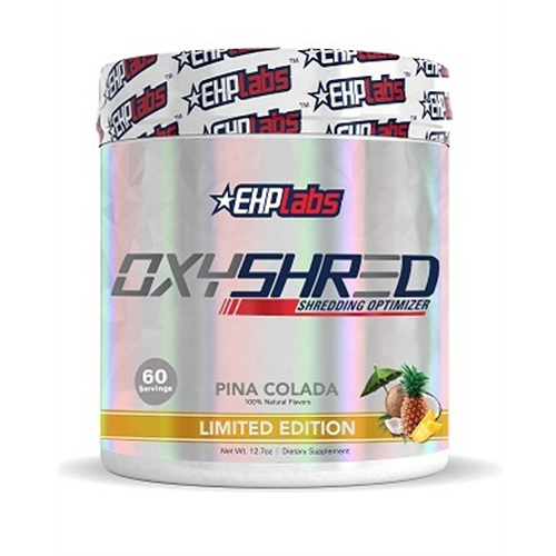 EHP Labs OxyShred 60 Servs Thermogenic Fat Burner Oxy Shred Pina Colada - Picture 3 of 3